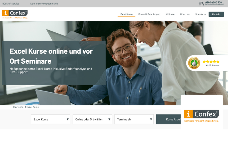 SEO Relaunch Bonn Referenz Bildungsinstitut